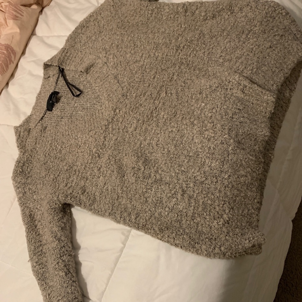 Forever 21 oversized oatmeal sweater